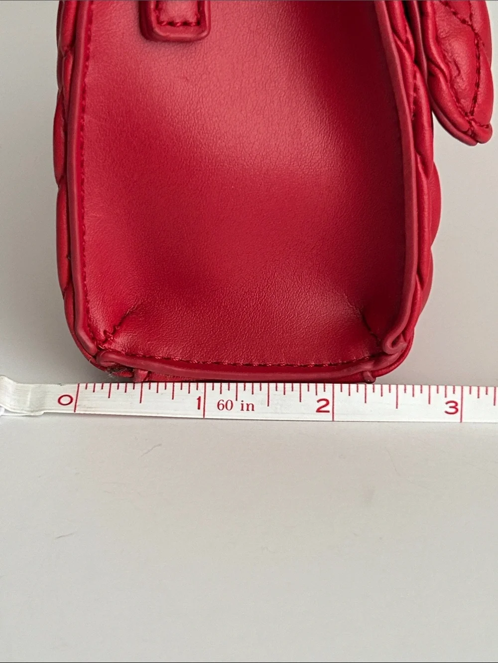 Anne Klein - Vibrant red mini satchel
